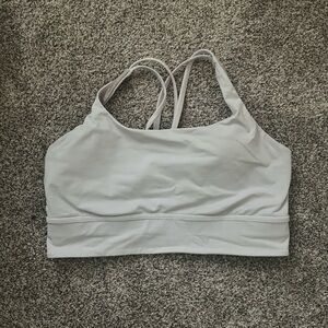 Lululemon White Sports Bra